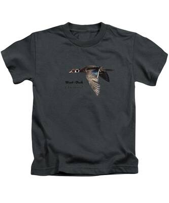 Ducks In Flight Kids T-Shirts