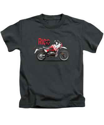 Motorcycle Rally Kids T-Shirts