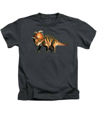 Ceratopsidae Kids T-Shirts