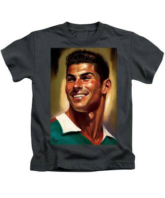 Cristiano Ronaldo Kids T-Shirts for Sale - Fine Art America