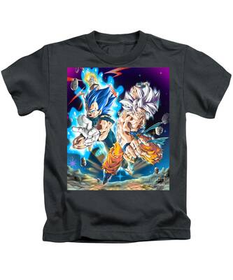 Goku Super Saiyan inspired by Dragonball Z Kids T-Shirt for Sale