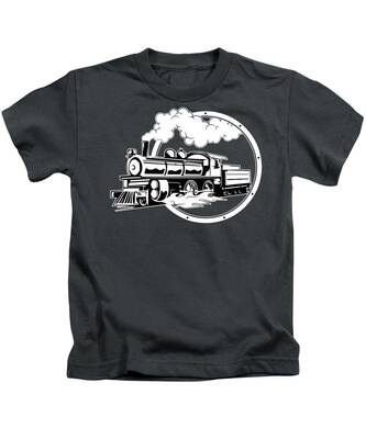 My Dad Still Plays With Trains Toddler T-Shirt Tee Locomotive Conductor Track 