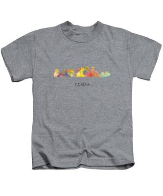 Downtown Tampa Kids T-Shirts