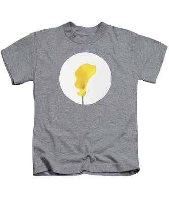 Yellow Lily Kids T-Shirts