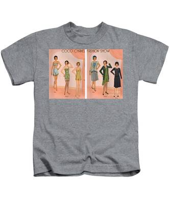 Coco Chanel Kids T-Shirts for Sale - Pixels
