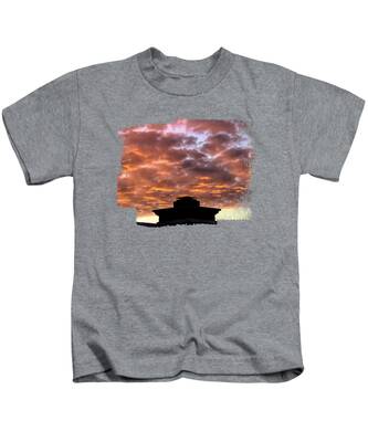 Sunset Glow Kids T-Shirts