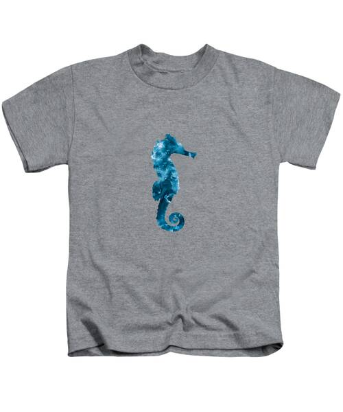 Seahorses Mixed Media Kids T-Shirts