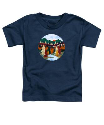 Mountain Stream Toddler T-Shirts