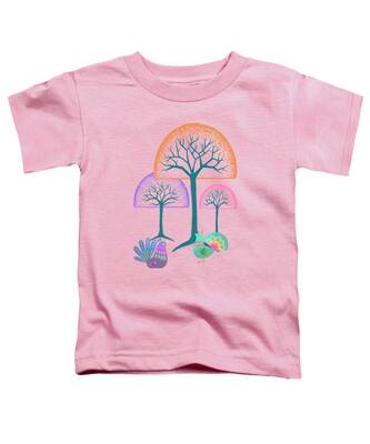 Abstract Peacock Toddler T-Shirts