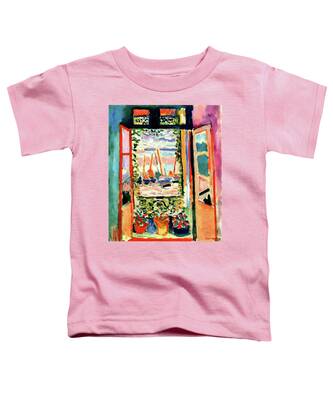 Open Window Paintings Toddler T-Shirts