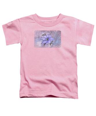 Purple Clematis Toddler T-Shirts
