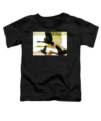 Magpie Geese Toddler T-Shirts