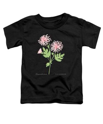 Chrysanthemum Toddler T-Shirts