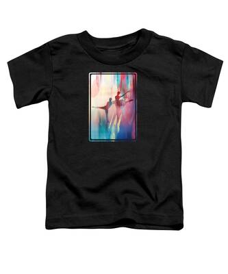 Ballet Abstract Toddler T-Shirts