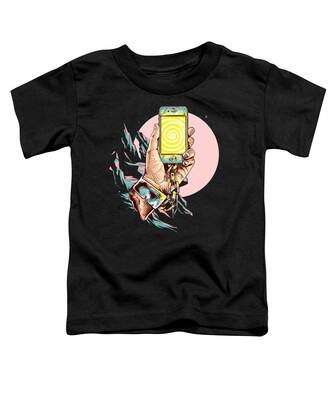 Cell Phone Toddler T-Shirts