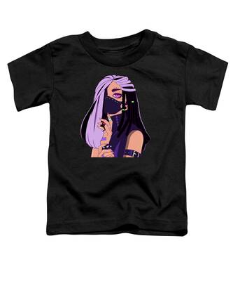 Cyber Punk Toddler T-Shirts