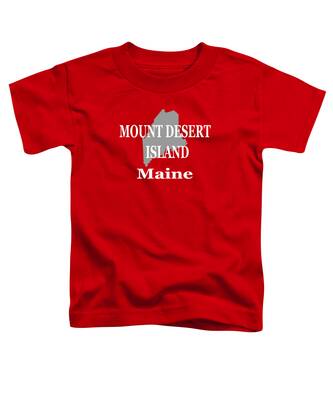Mount Desert Island Toddler T-Shirts