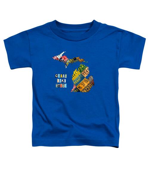 Lake Michigan Toddler T-Shirts