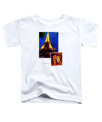 Eiffel Toddler T-Shirts