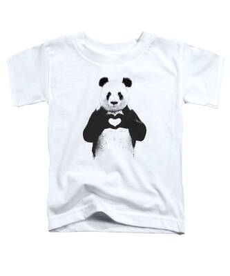Black And White Toddler T-Shirts