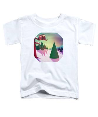 Winter Woods Toddler T-Shirts