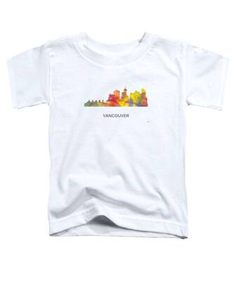 Vancouver Skyline Toddler T-Shirts