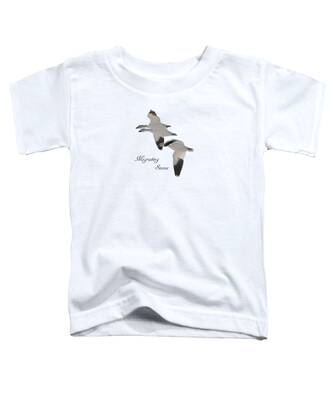 Snow Goose Toddler T-Shirts