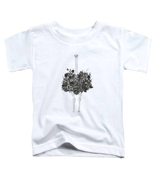 Ostrich Toddler T-Shirts