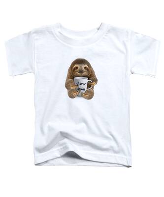 Three-toed Sloth Toddler T-Shirts