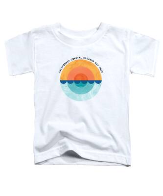 Coastal California Toddler T-Shirts