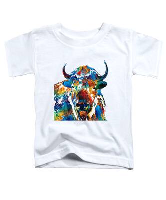 White Buffalo Toddler T-Shirts