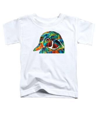 Duck Feathers Toddler T-Shirts