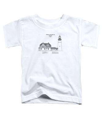 Portland Head Lighthouse Toddler T-Shirts