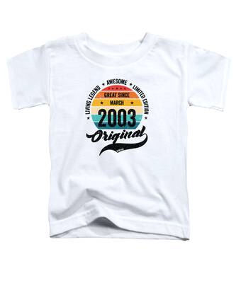 March 20th Toddler T-Shirts