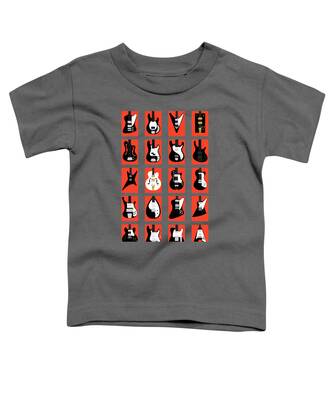 The Epiphone Les Paul Guitar Toddler T-Shirts
