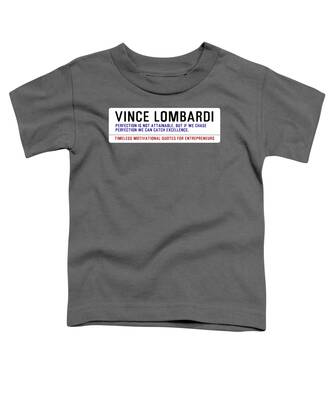 Vince Lombardi Toddler T-Shirts