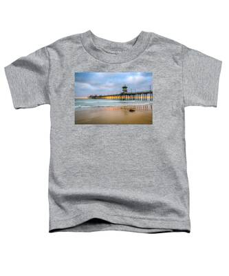 Huntington Beach Pier Toddler T-Shirts