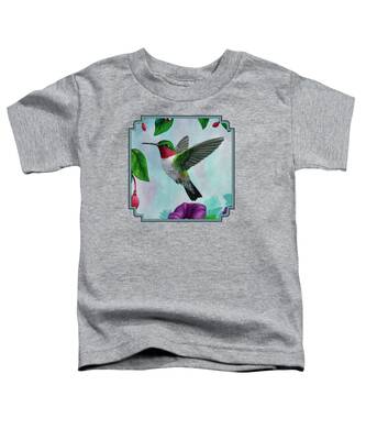 Broad Tailed Hummingbird Toddler T-Shirts