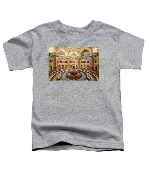 Thomas Jefferson Building Toddler T-Shirts