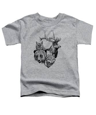 Owls Head Toddler T-Shirts