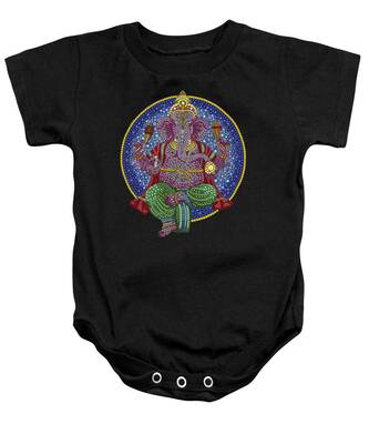 Hindu God Ganesha Baby Onesies