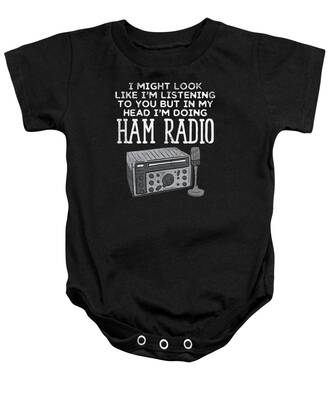 Radio Operator Baby Onesies