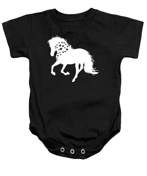 Horse And Carriage Baby Onesies