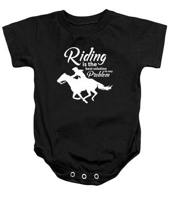 Show Jumping Baby Onesies