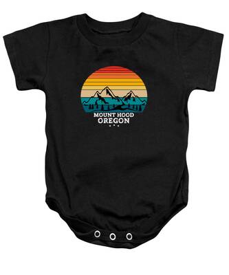 Mount Hood National Forest Baby Onesies