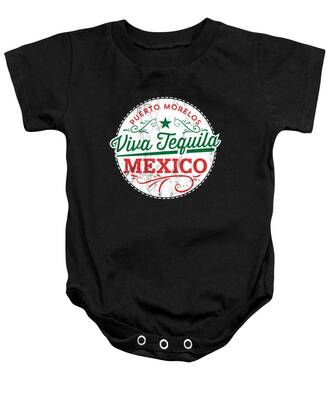 Mexico Yucatan Baby Onesies