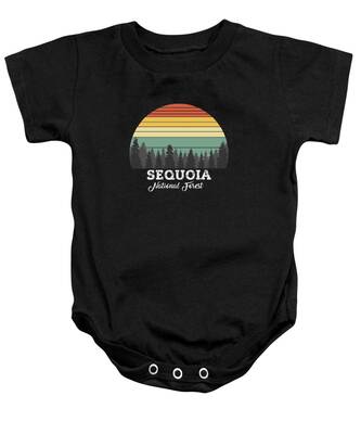 Sequoia National Forest Baby Onesies