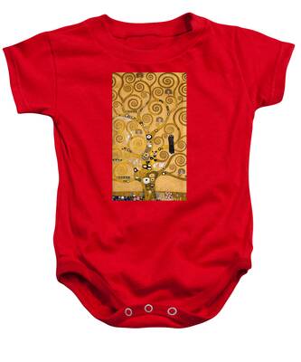 Gustav Klimt Baby Onesies