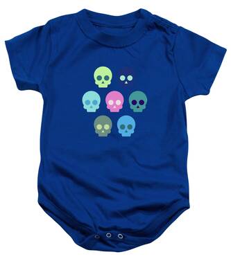 Day Of The Dead Baby Onesies