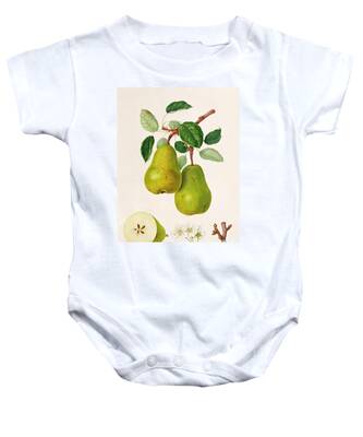 Pear Art Baby Onesies
